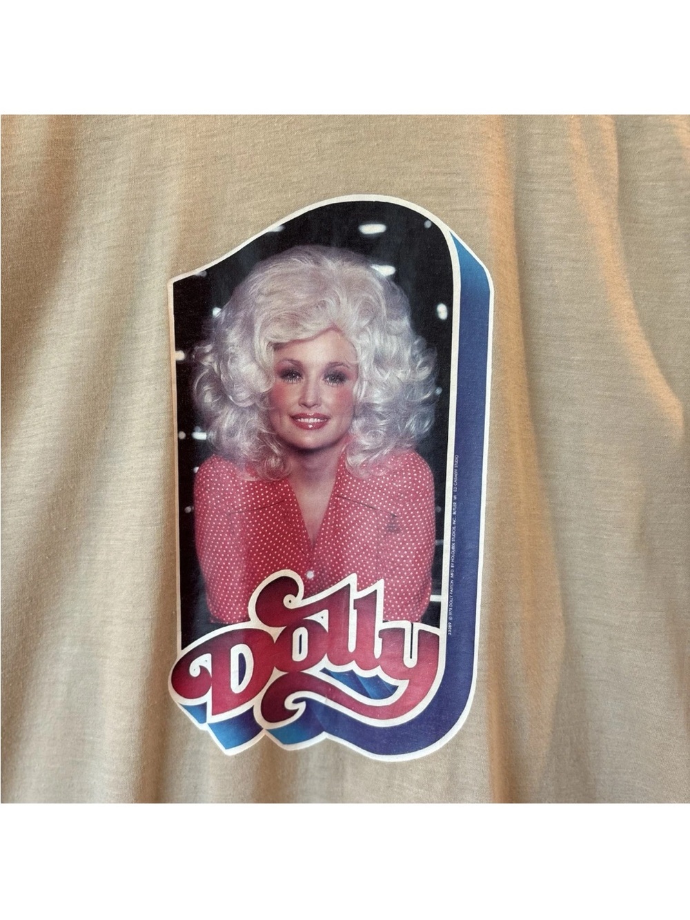 Dolly Parton Authentic Vintage T Shirt -L '78